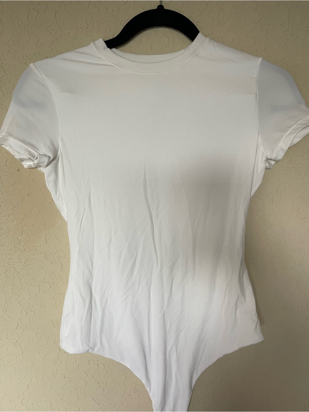 Classic White Crewneck Short Sleeve Bodysuit